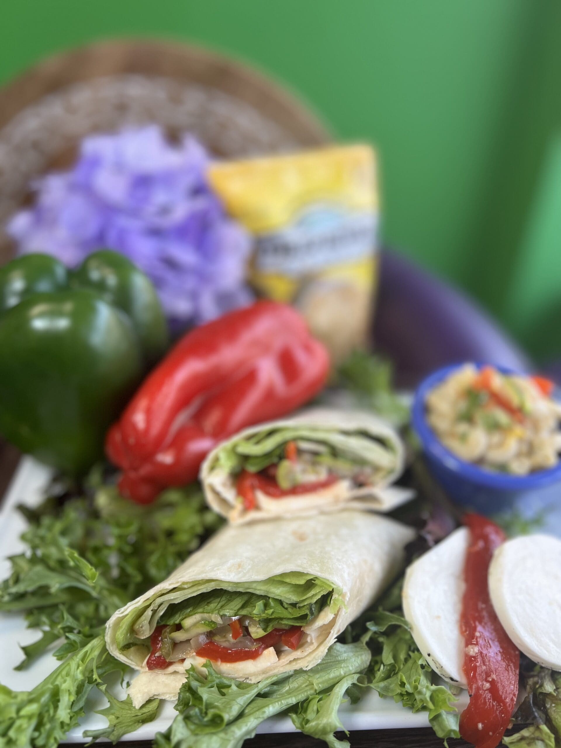Grilled Vegetable Wrap Grilled Vegetable Wrap