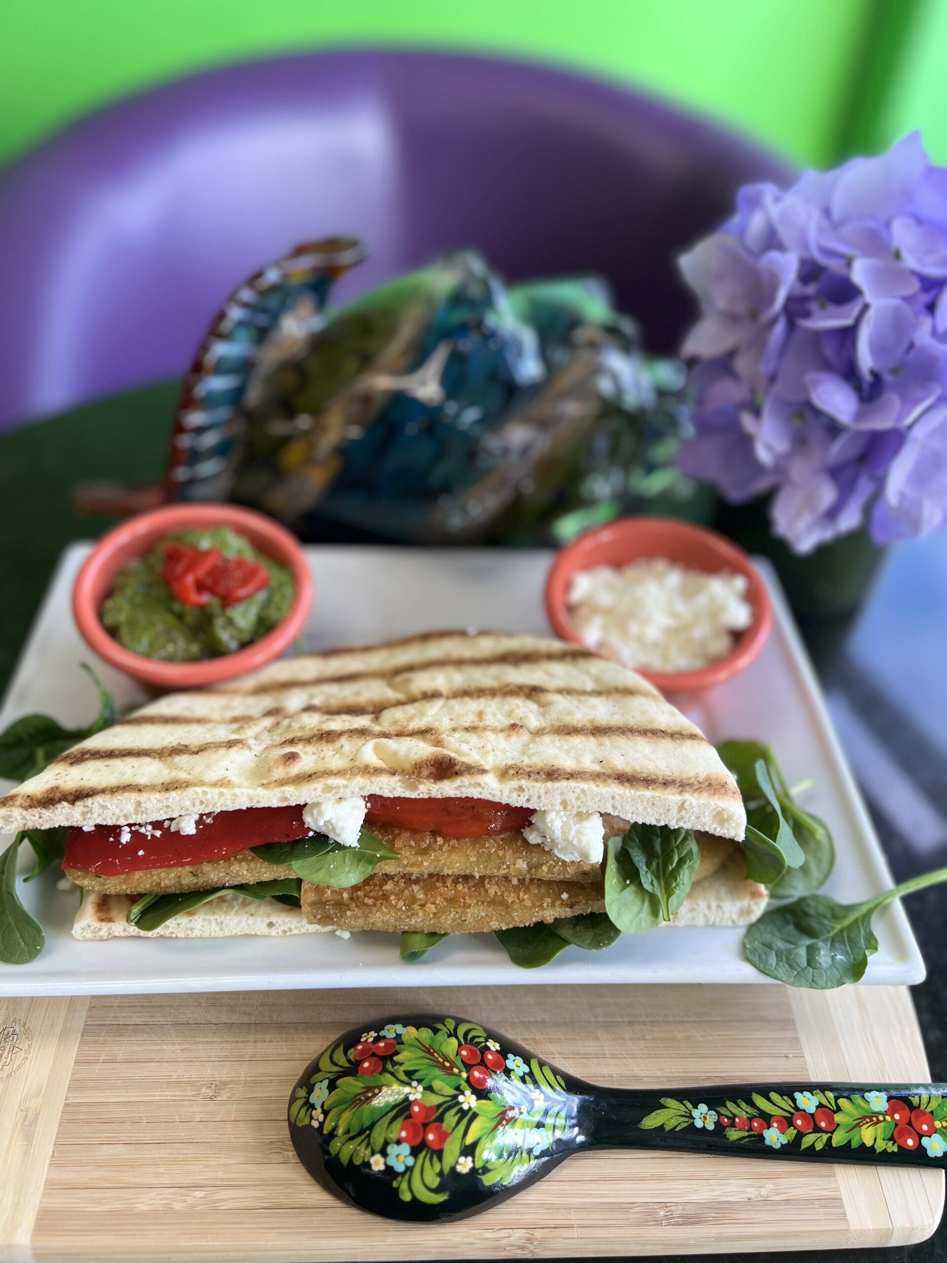 Eggplant Panini