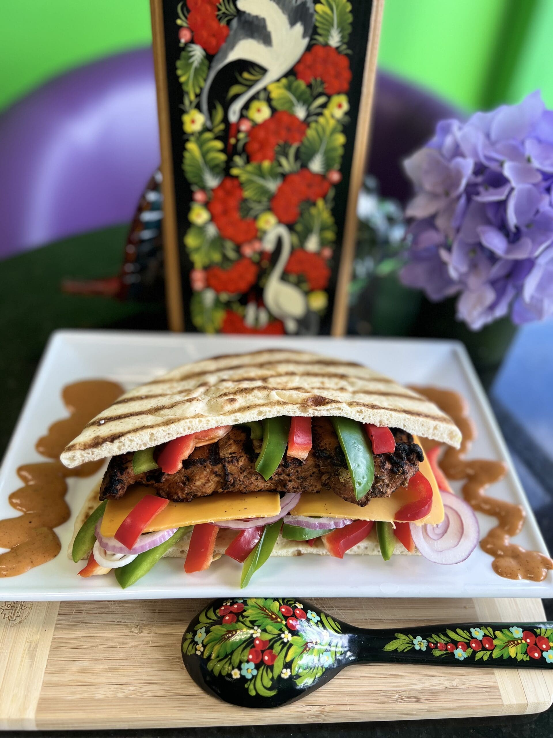 Chipotle Chicken Panini