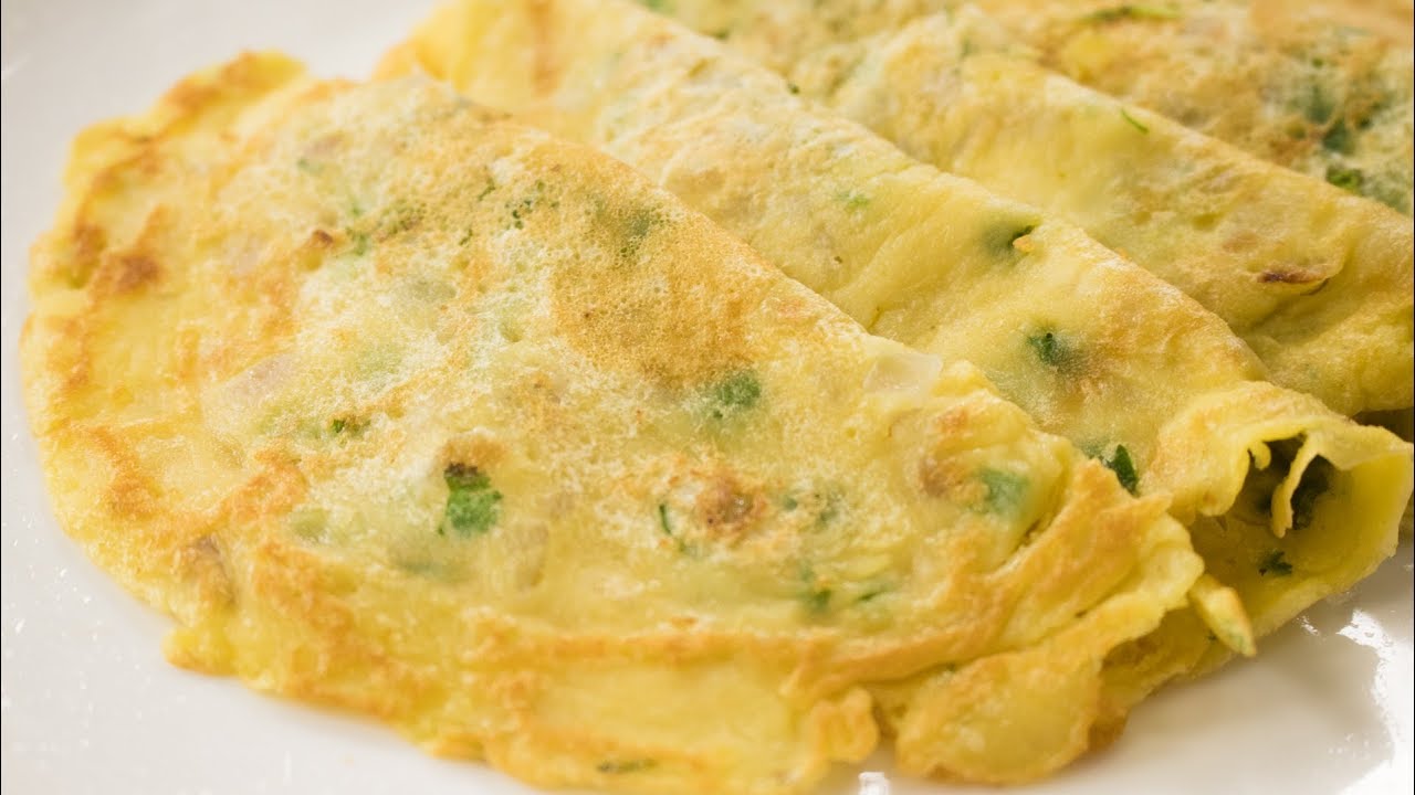 Eggless omelet